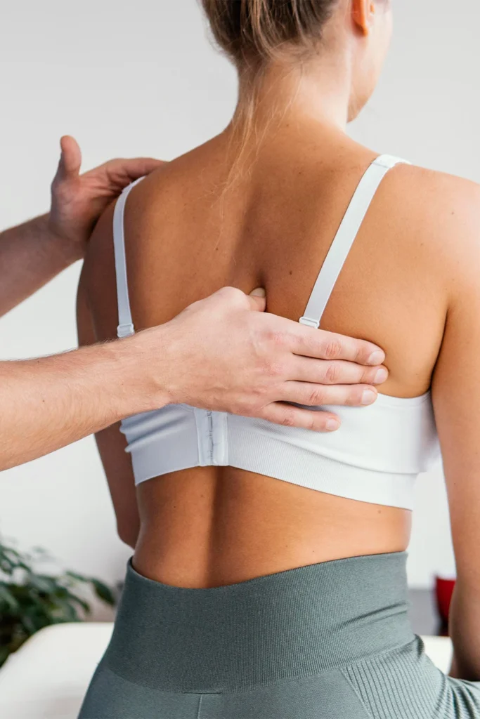 Woman Receives Chiropractic Care For Scoliosis